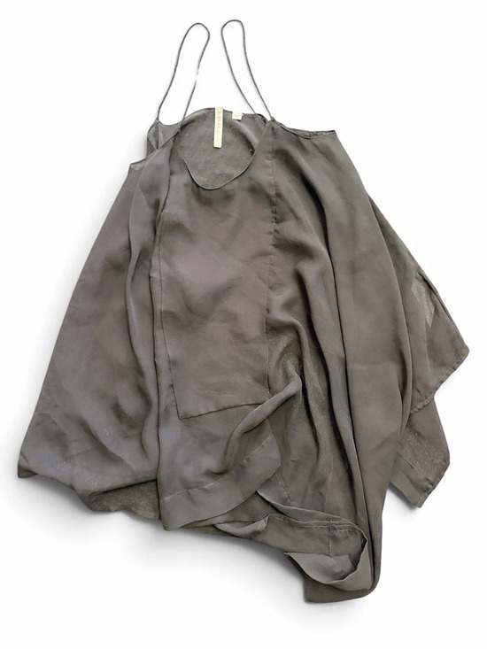 Guess Tops - Draped Gray guess tank Like New